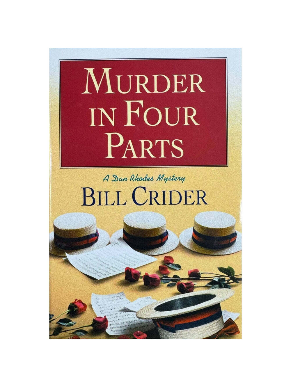 Murder in Four Parts by Bill Crider (Hardcover)